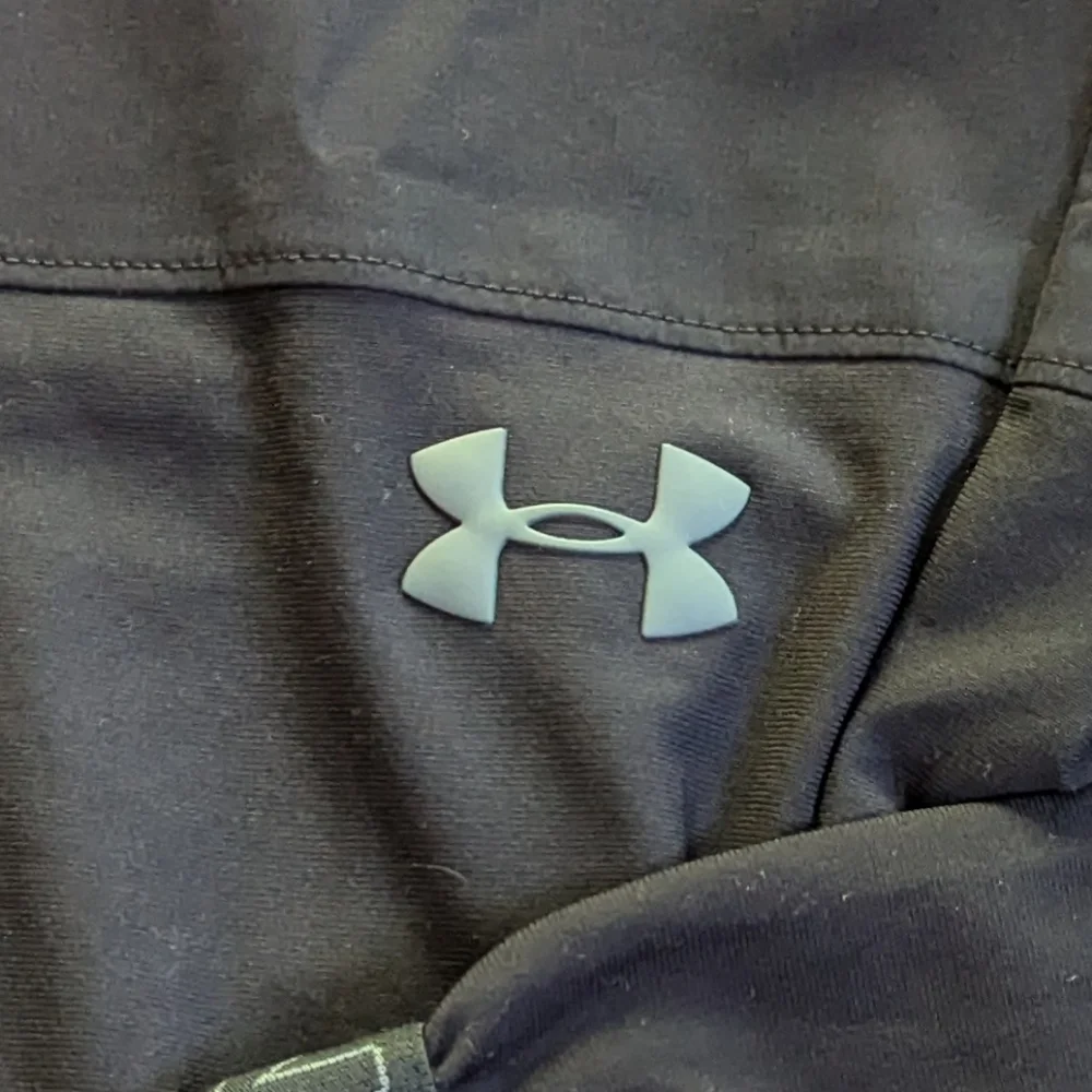 Under Armour Men's Vanish Water Resistant 1/4 Zip Pullover Black Jacket Size Med - Picture 5 of 6